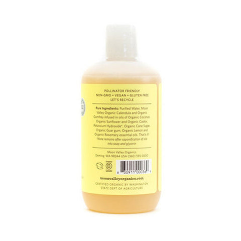 Moon Valley Organics, Herbal Body Wash Lemon Rosemary, 12.9 Oz Moon Valley Organics