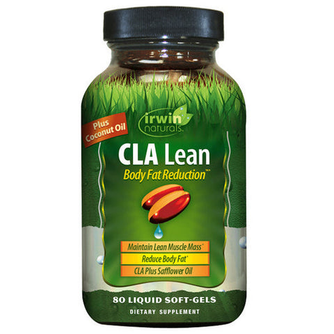 Irwin Naturals, Cla Lean Body Fat Reduction, 80 Softgels Irwin Naturals