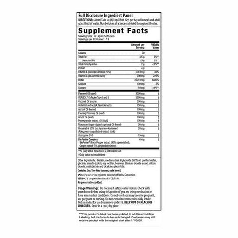 Irwin Naturals, Clinically Proven Verisol Collagen Beauty, 80 Softgels Irwin Naturals