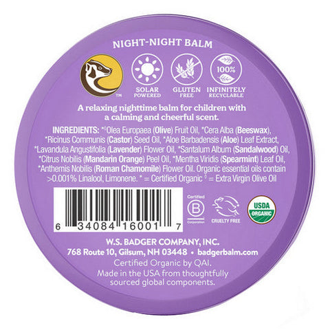 Badger Balm, Night Night Balm, 56 Grams Badger Balm