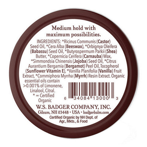 Badger Balm, Mustache Wax, 21 Grams Badger Balm