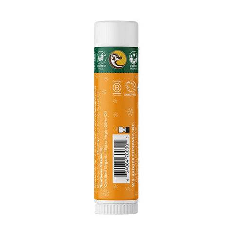 Badger Balm, Orange Spice Jumbo Lip Balm Stick, .6 Oz Badger Balm