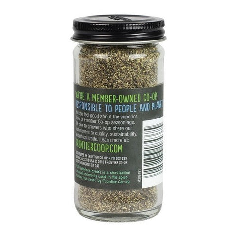 Frontier Coop, Organic Black Pepper Medium Grind, 1.80 Oz Frontier Coop