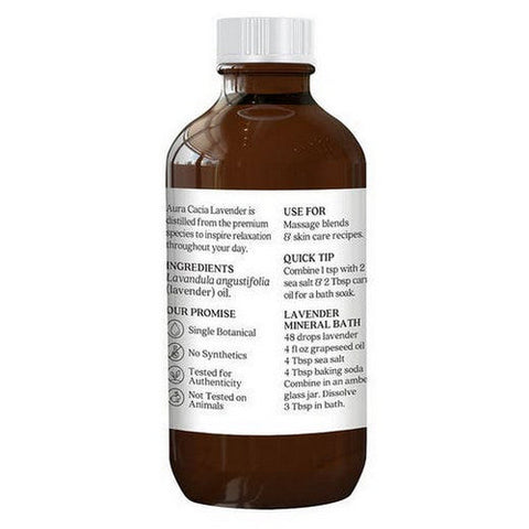 Aura Cacia, Lavender Essential Oil, 4 Oz Aura Cacia