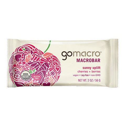 Gomacro, MacroBar Cherries And Berries, 12 Count Gomacro