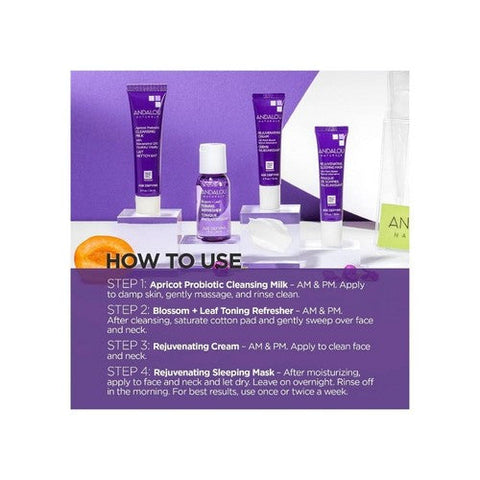 Andalou Naturals, On The Go Essentials The Age Defying Routine, 4 Count Andalou Naturals