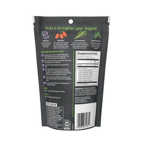 Frontier Coop, Organic Elderberry And Herb Blend for Syrup Strength Blend, 4.23 Oz Frontier Coop