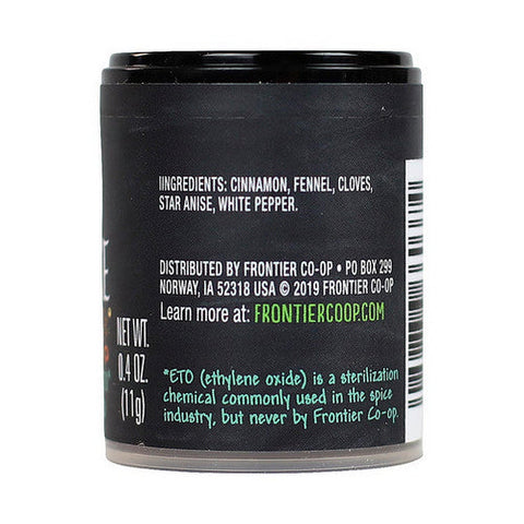 Frontier Coop, Five Spice Powder, 0.4 Oz Frontier Coop