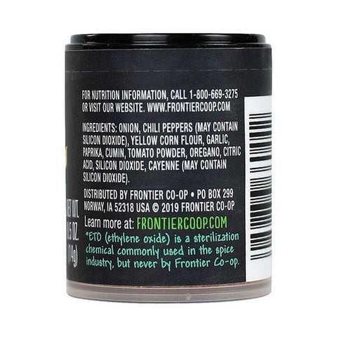 Frontier Coop, Taco Seasoning, 0.5 Oz Frontier Coop