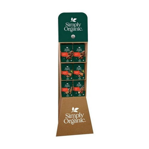 Simply Organic, Grilling Line Shipper, 72 Count Simply Organic