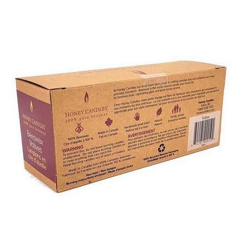 Honey Candle Co., Beeswax Votives, 3 Count Honey Candle Co.