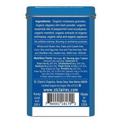 South Of France Soaps, Organic Throat Soothers, 1.38 Oz South Of France Soaps