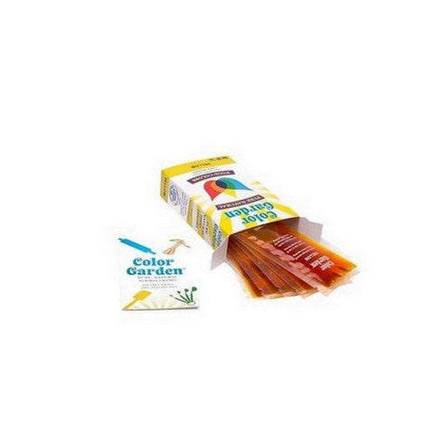 Color Garden, Yellow Natural Food Coloring, 5 Packets Color Garden