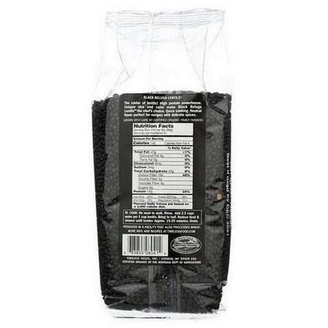 Timeless Natural Foods, Organic Black Beluga Lentils, 16 Oz Timeless Natural Foods