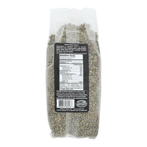 Timeless Natural Foods, Organic French Green Lentils, 16 Oz Timeless Natural Foods