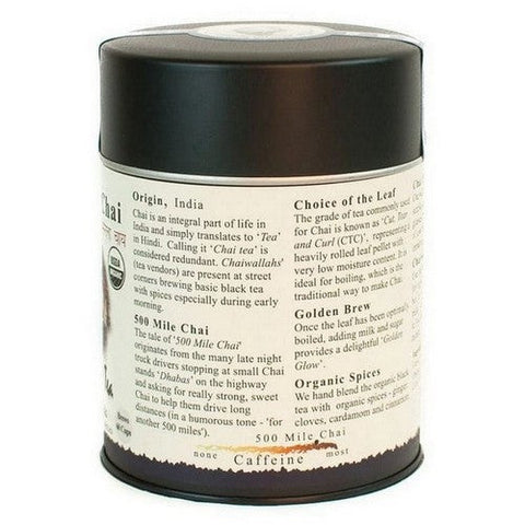 The Tao Of Tea, 500 Mile Chai Loose Leaf Tin, 4 Oz The Tao Of Tea