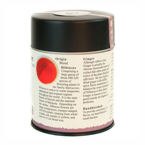 The Tao Of Tea, Hibiscus Ginger Tea Loose Leaf, 3 Oz The Tao Of Tea