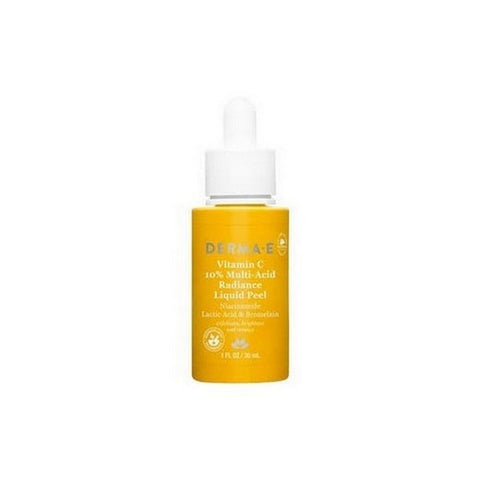 Derma e, Vitamin C 10% Multi Acid Radiance Liquid Peel, 1 Oz Derma e