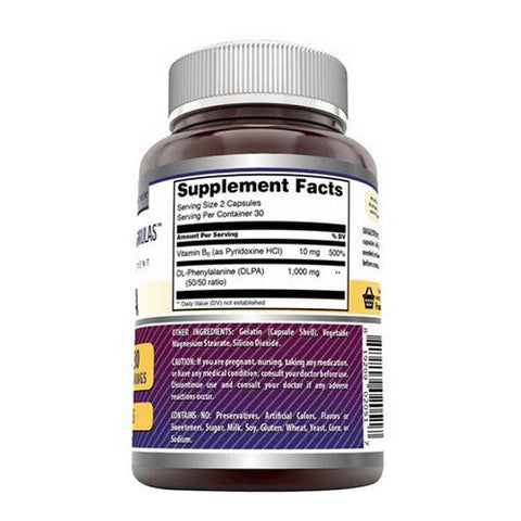 Amazing Nutrition, Amazing Formulas DLPA, 1000 mg, 60 Caps Amazing Nutrition