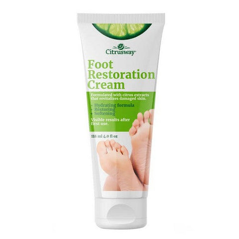 Citrus Way, Citrusway Foot Restoration Cream, 4 Oz