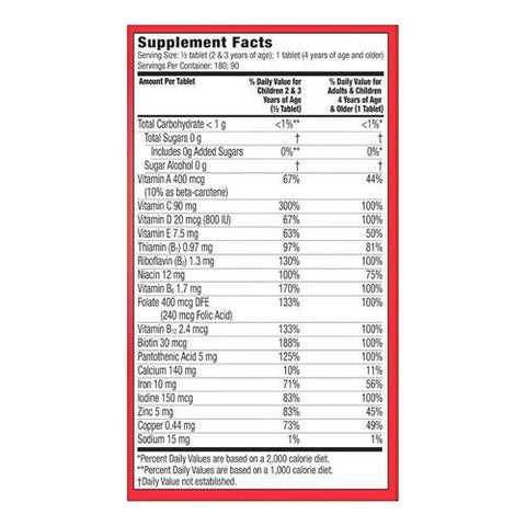 Flintstones, Childrens Multivitamin Complete, 90 Tabs Flintstones