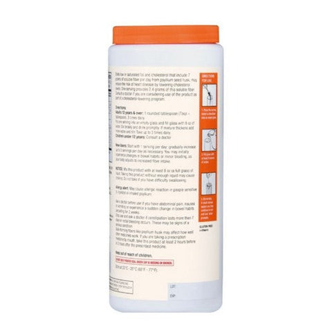Foster And Thrive, Fiber Powder Smooth Texture Orange, 20.3 Oz Foster And Thrive