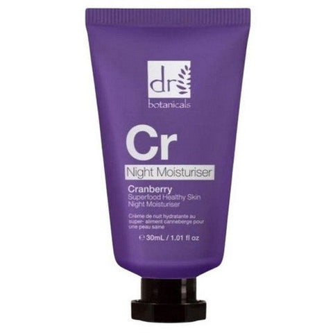 Dr Botanicals, CR Night Moisturiser Cranberry, 1.01 Oz Dr Botanicals