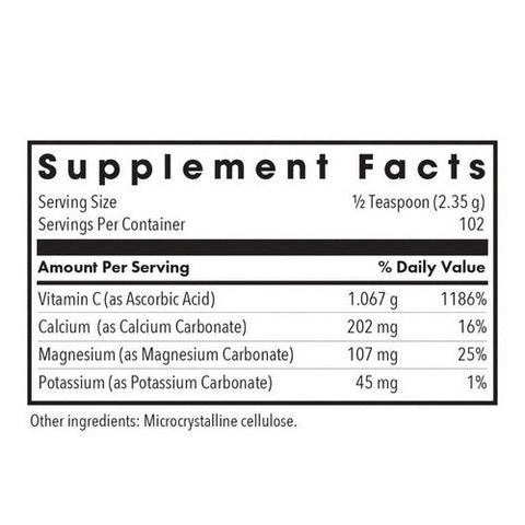 Nutricology/ Allergy Research Group, Buffered Vitamin C Powder With Calcium Magnesium And Potassium, 240 Grams Nutricology/ Allergy Research Group
