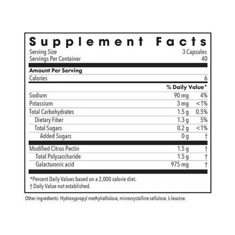 Nutricology/ Allergy Research Group, Modified Citrus Pectin, 500 Mg, 120 Veg Caps Nutricology/ Allergy Research Group