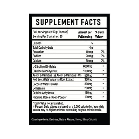 4 Gauge, Pre-Workout Pina Collada, 300 Grams 4 Gauge