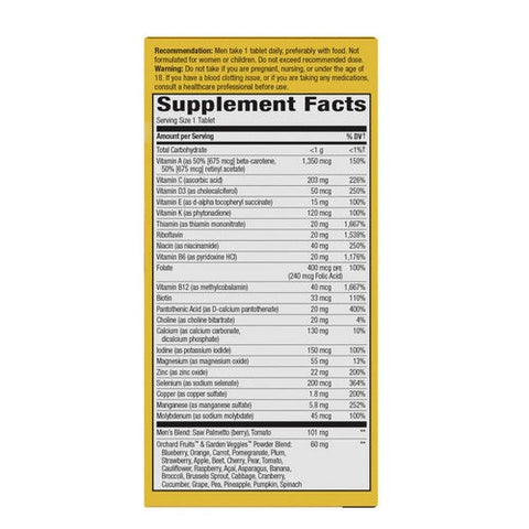 Alive, Once Daily Men's Ultra Potency, 30 Tabs Alive