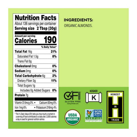 Once Again, Organic Creamy Almond Butter Roasted, 16 Oz (Case Of 6) Once Again