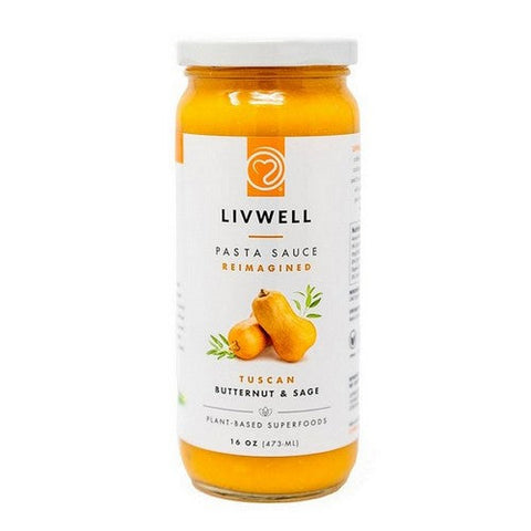Livwell Foods, Tuscan Butternut And Sage Sauce, 16 Oz (Case Of 6) Livwell Foods