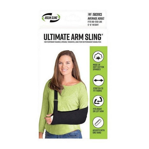 Brownmed, Arm Sling D-Ring / Hook and Loop Strap Closure Average Adult, 1 Count Brownmed