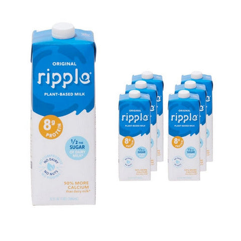 Ripple, Original Milk Plant Based, 32 Oz(Case Of 6) Ripple