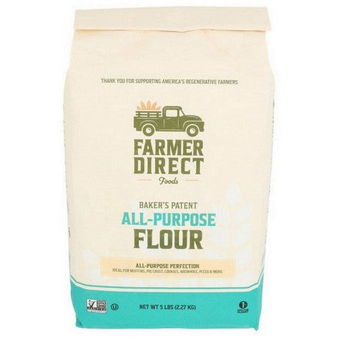Farmer Direct Foods, All Purpose Flour, 5 Lbs(Case Of 8) Farmer Direct Foods