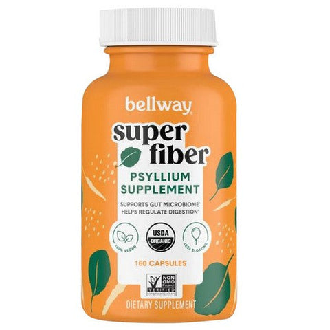 Bellway, Organic Super Fiber, 160 Capsules Bellway