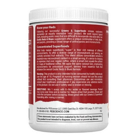 Pescience, Exotic Reds And Blues, 5.89 Oz Pescience