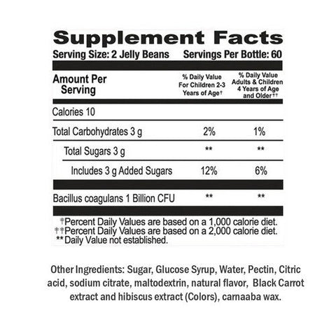 Human Beanz, Kids Probiotic Strawberry Blast, 120 Count Human Beanz