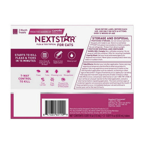 Vet IQ, Nextstar For Cat, 3.5 Lbs Vet IQ