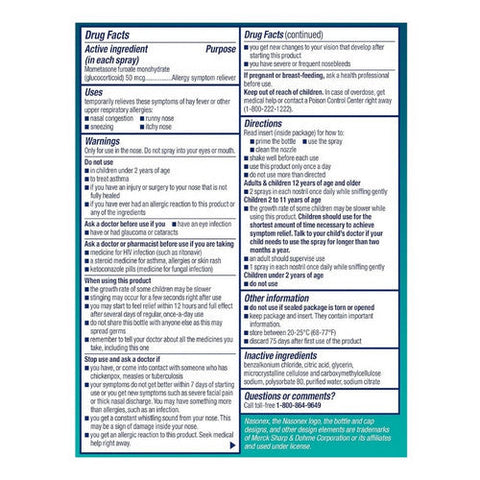 ScarAway, 24Hr Allergy + Congestion Nasal Spray, 60 Sprays ScarAway