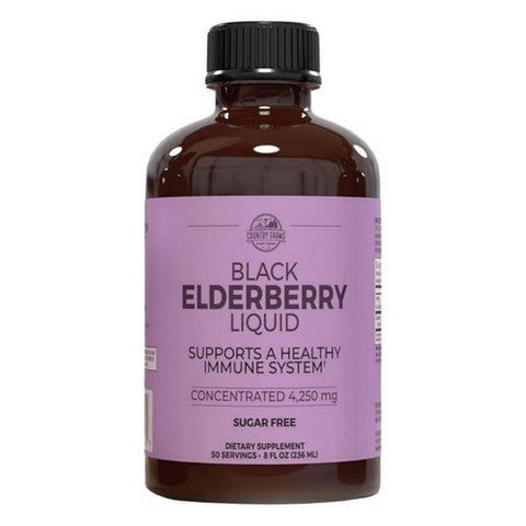 Sleep Soundly, Black Elderberry Liquid, 4250 Mg, 8 Oz Sleep Soundly