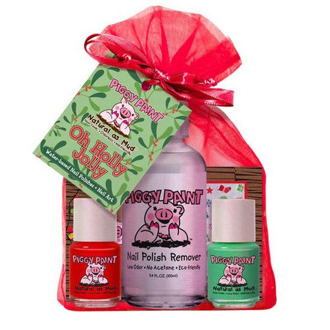 Piggy Paint, Oh Holly Jolly Gift Set, 3 Count Piggy Paint