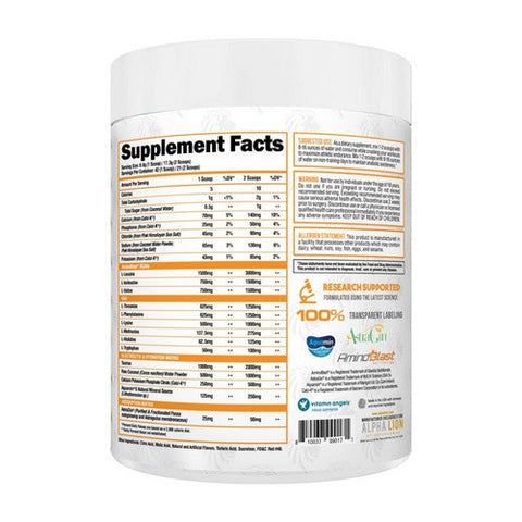 Alpha Lion, Superhuman Intra Grapemelon Gains, 340 Grams Alpha Lion