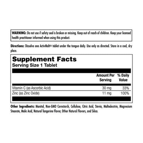 Kal, Zinc + C Tangerine, 11 Mg, 90 Count Kal