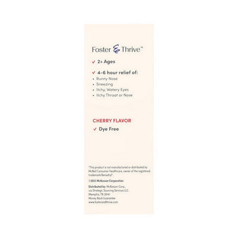Foster And Thrive, Children'S Allergy Relief, 8 Oz Foster And Thrive