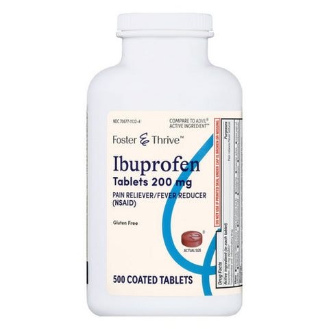 Ibuprofen Coated 500 Tabs by Foster And Thrive