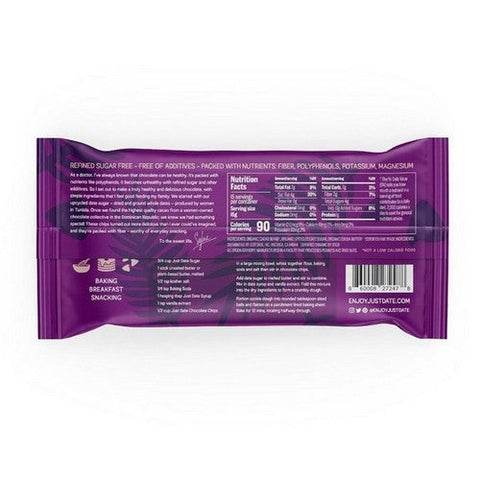 Just Date Syrup, Dark Chocolate Chips, 7 Oz (Case Of 6) Just Date Syrup