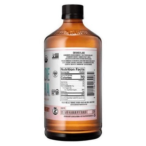 Health-Ade, Strawberry Glow Kombucha, 16 Oz (Case Of 12) Health-Ade