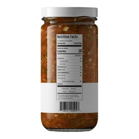 MNMLST, Chunky Milld Salsa, 12 Oz (Case Of 6) MNMLST